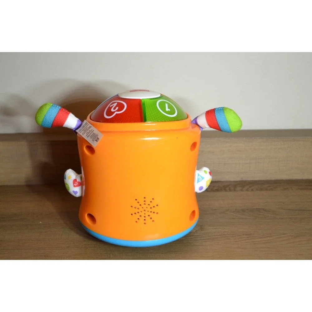 Fisher Price Bright Beats Franky Beats Bat & Boogie Lights, TESTED & WORKS